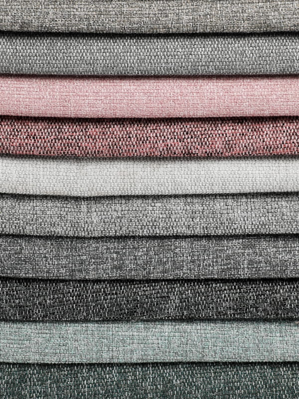 মোশি সোফা সরল রঙে সূক্ষ্ম সুতির লিনেন কাপড়