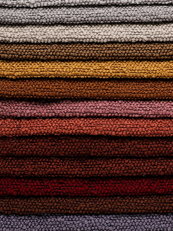 দিনোয়া সার্কেল সুতা পলিয়েস্টার এবং লিনেন সোফা কাপড়