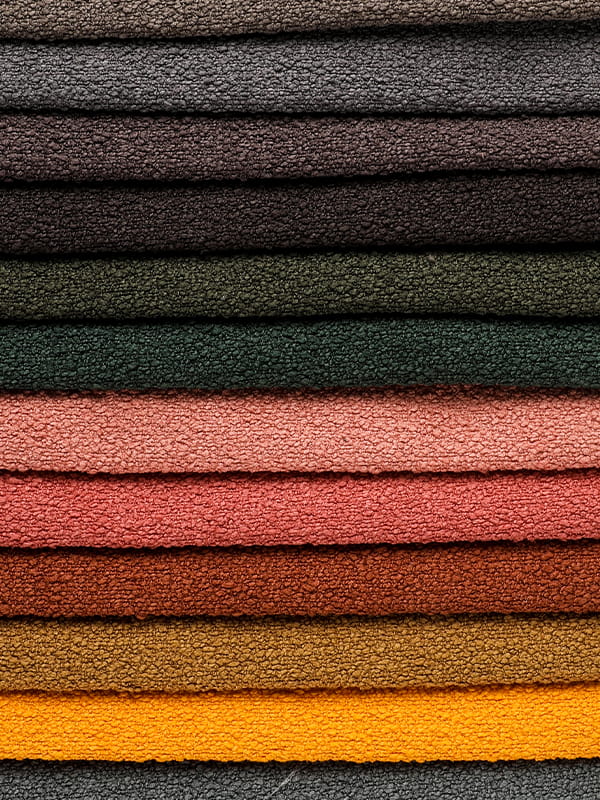 হানিস্কল লুপ সুতা পলিয়েস্টার এবং লিনেন সোফা কাপড়