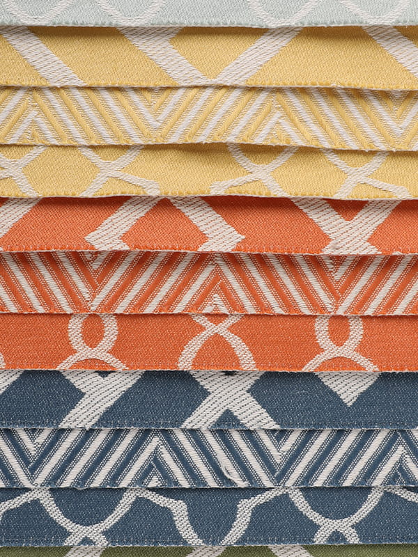 রঙ বোনা জ্যাকার্ড ফ্যাব্রিক